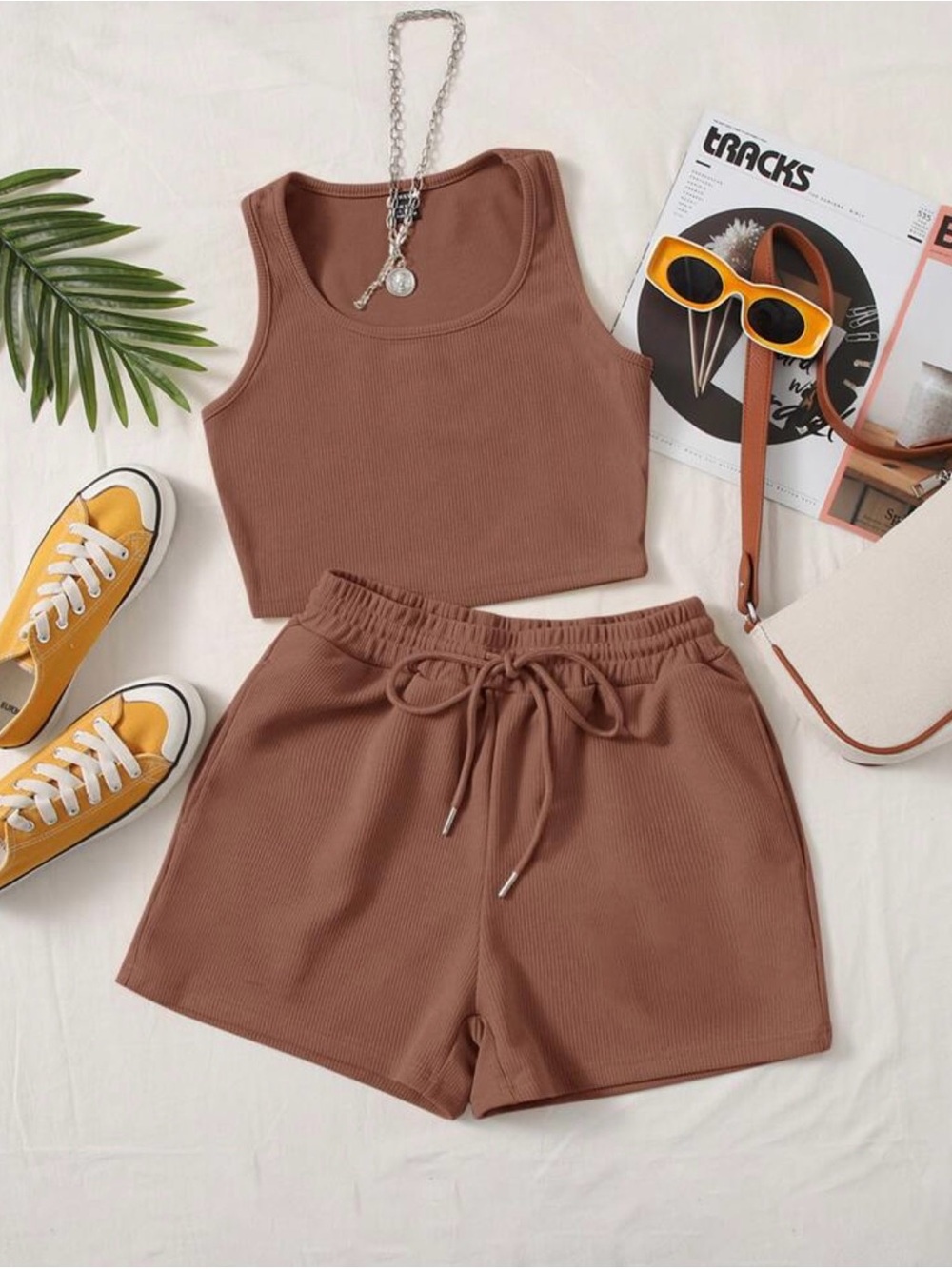 Ribbed Lounge Set